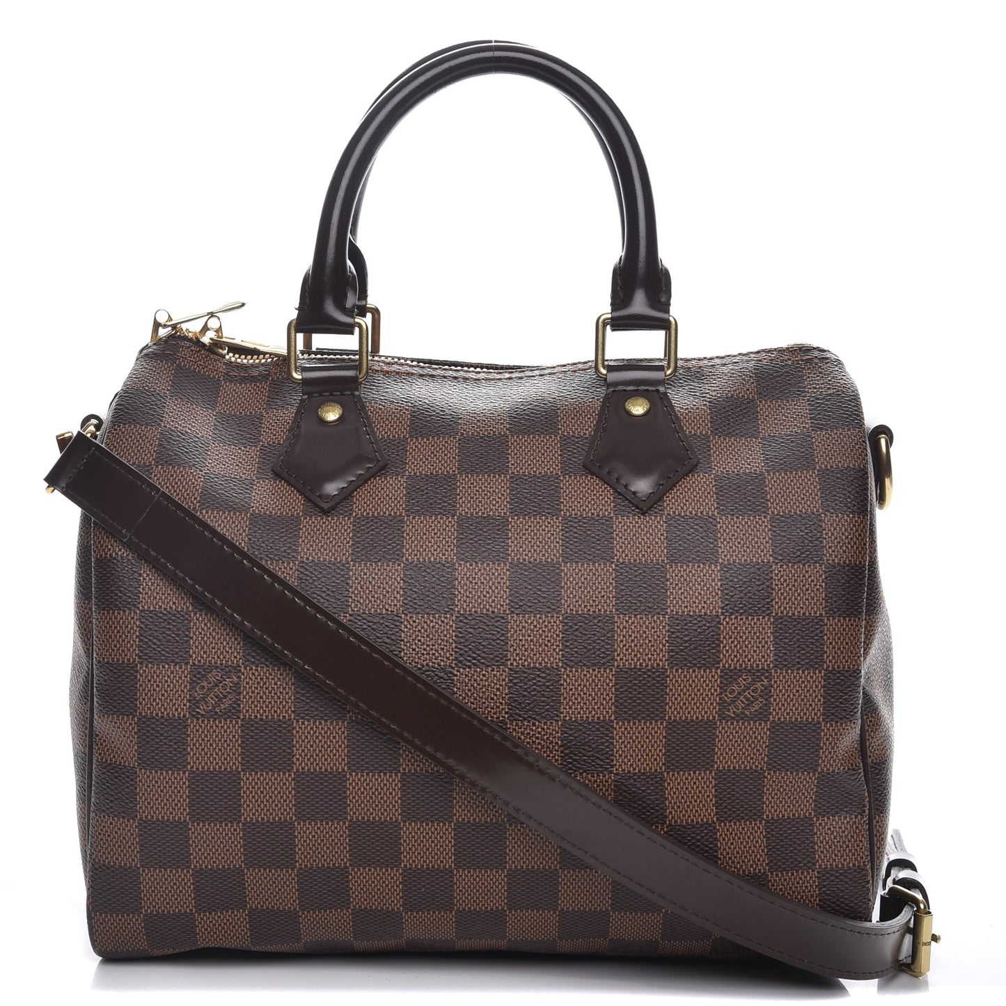Damier Ebene Speedy Bandouliere 25