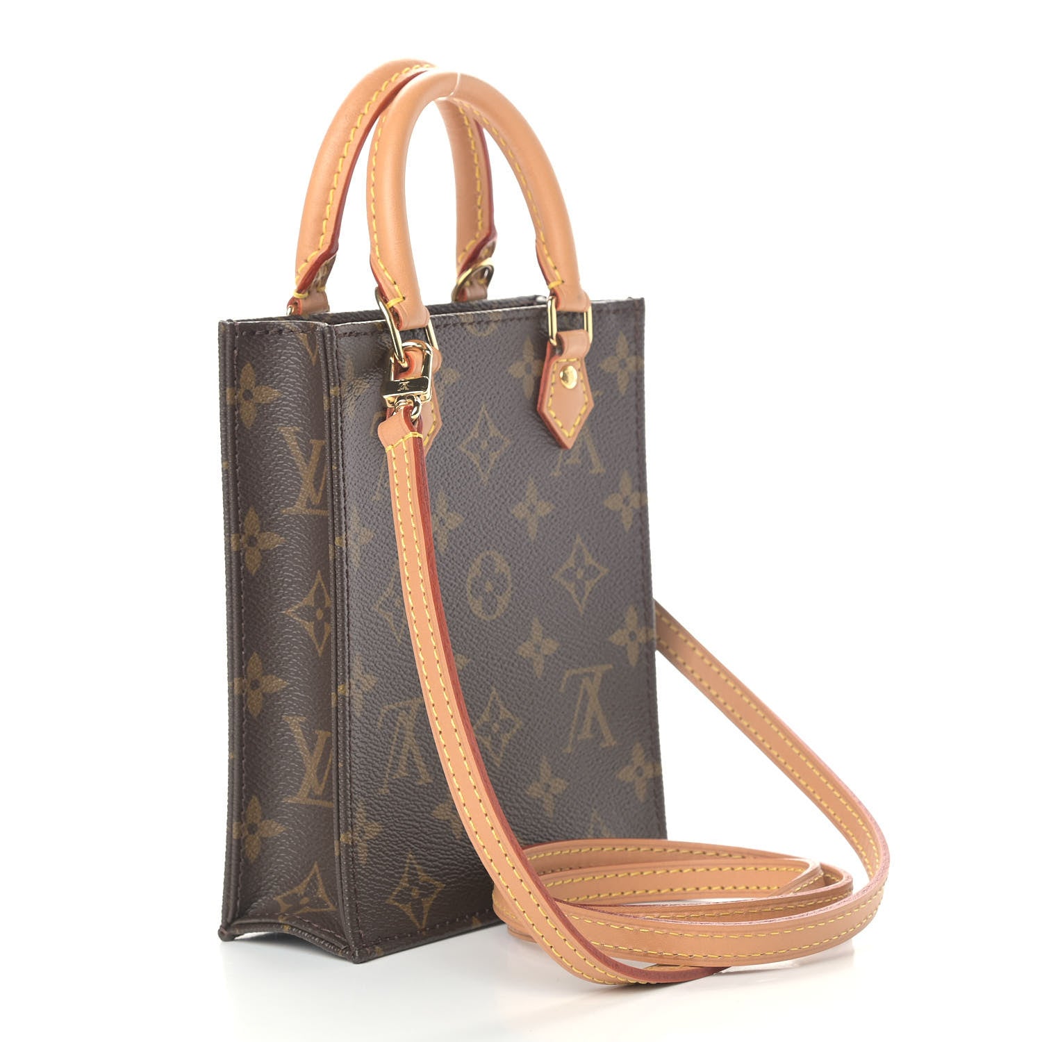 Louis Vuitton Monogram Petit Sac Plat 2 of 6