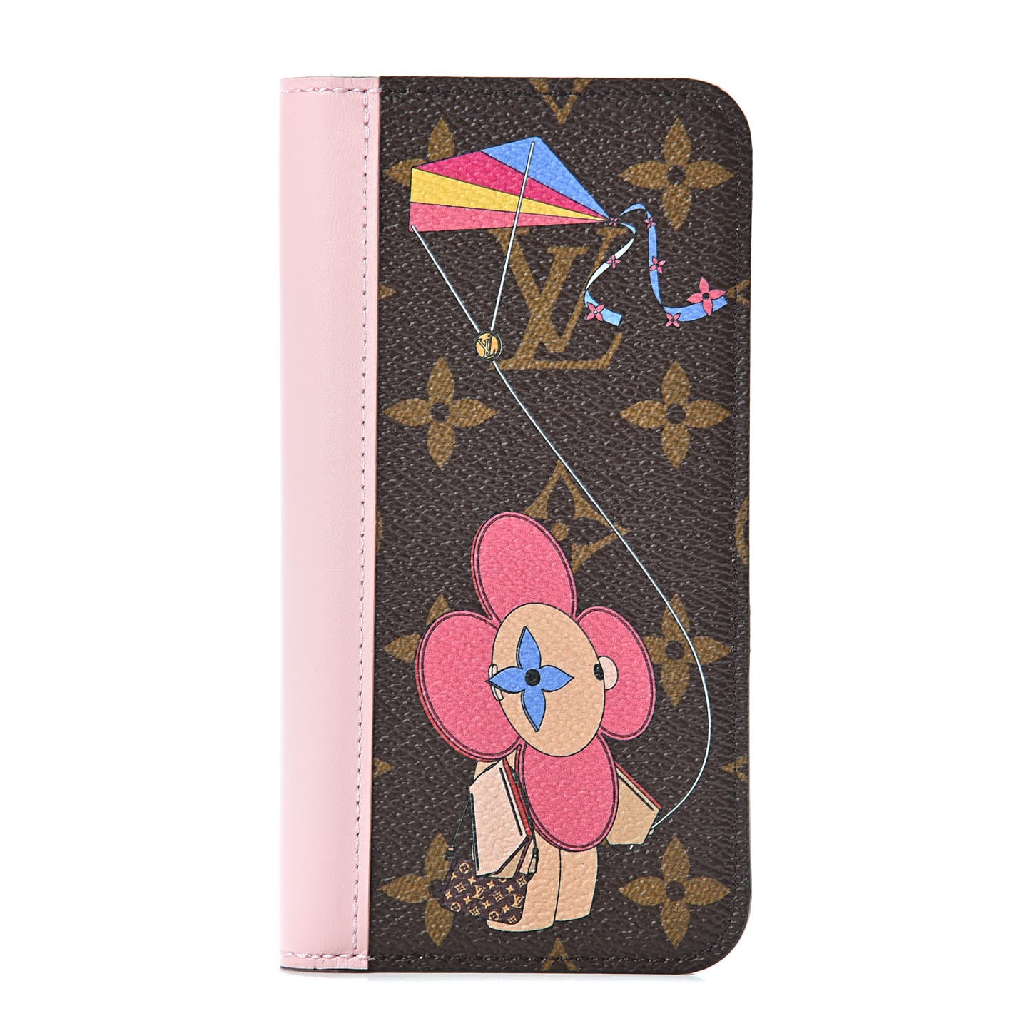 Monogram 2019 Christmas Animation iPhone X/XS Max Folio Case Rose Ballerine