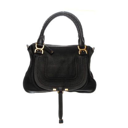 Chloe Calfskin Medium Marcie Satchel Black 1 of 6