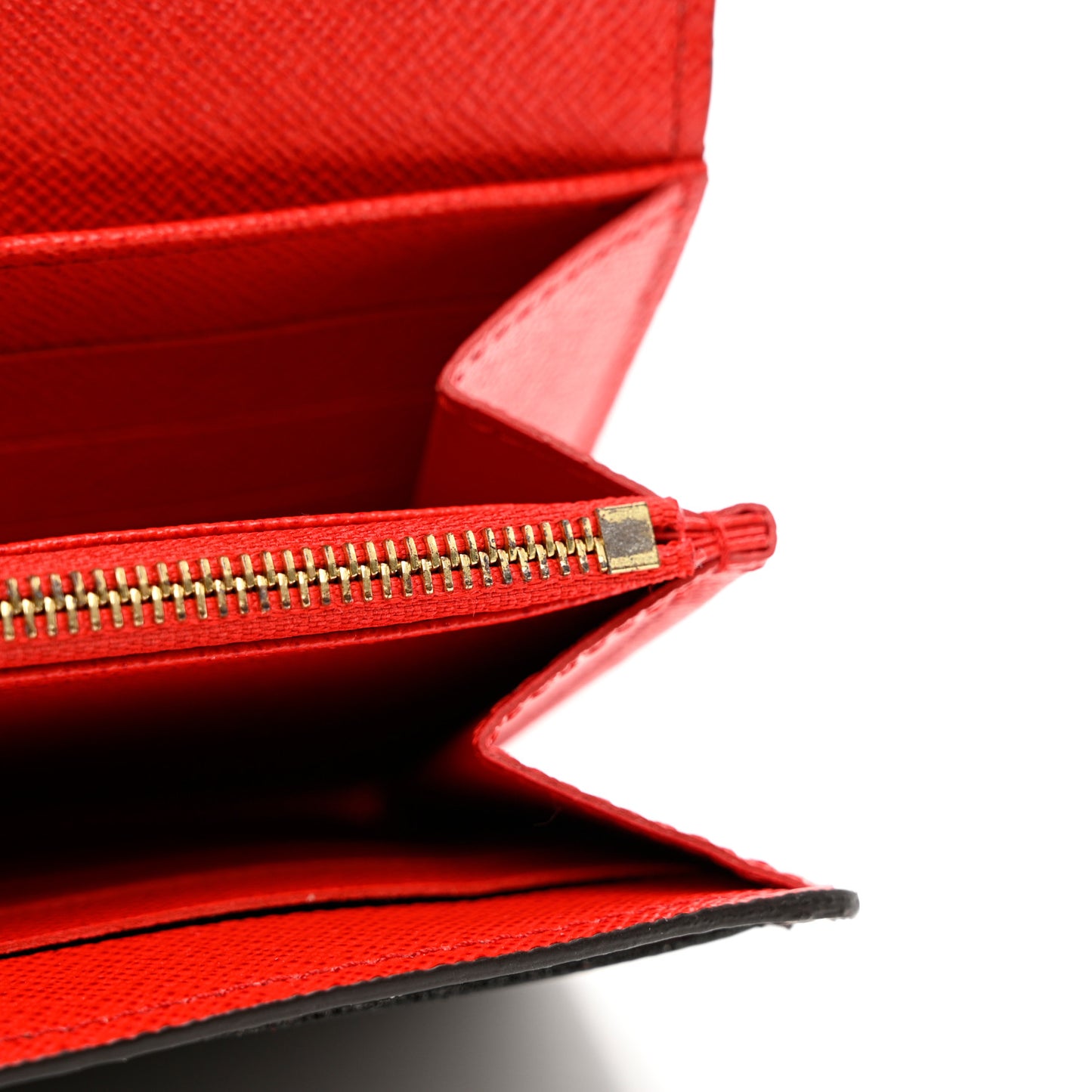 Monogram Sarah Wallet NM Coquelicot