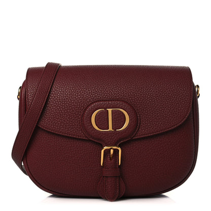 Christian Dior Grained Calfskin Large Bobby Flap Red Bricks 1 of 8