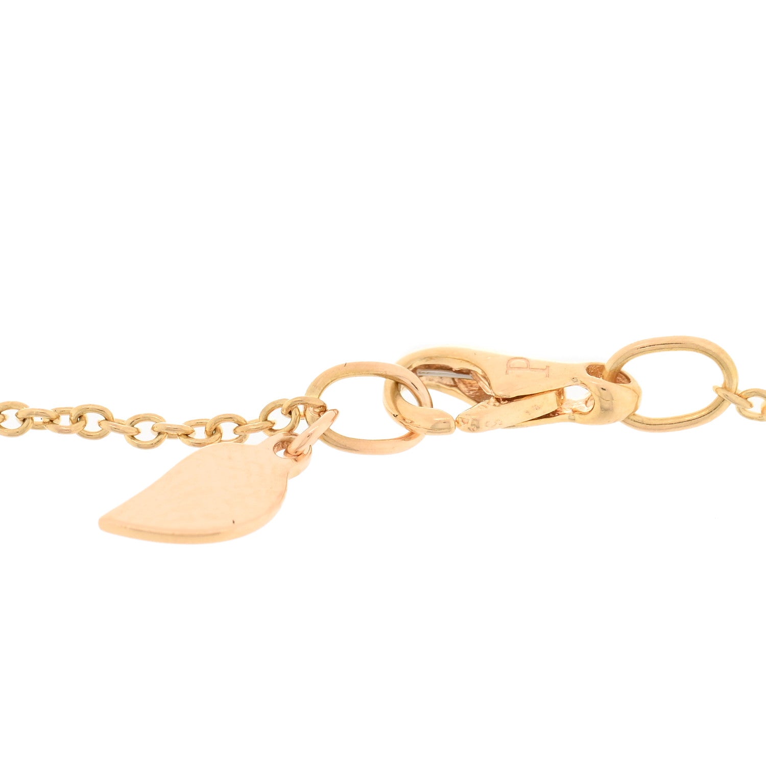 Piaget 18K Rose Gold Diamond Rose Bracelet 3 of 4