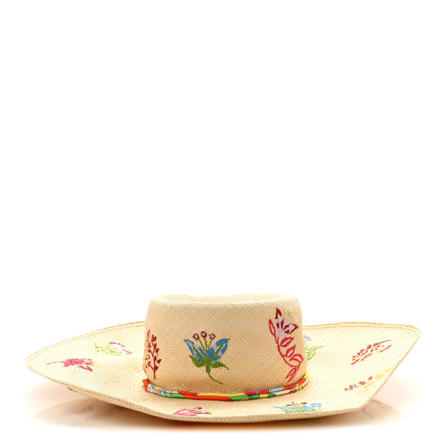 Straw Englantine Hat 56 Naturel Amazone Pop