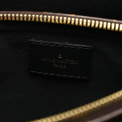 Louis Vuitton Monogram Flower Tote Black 6 of 9