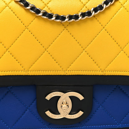 Chanel Lambskin Quilted Medium Graphic Flap Multicolor 8 of 11