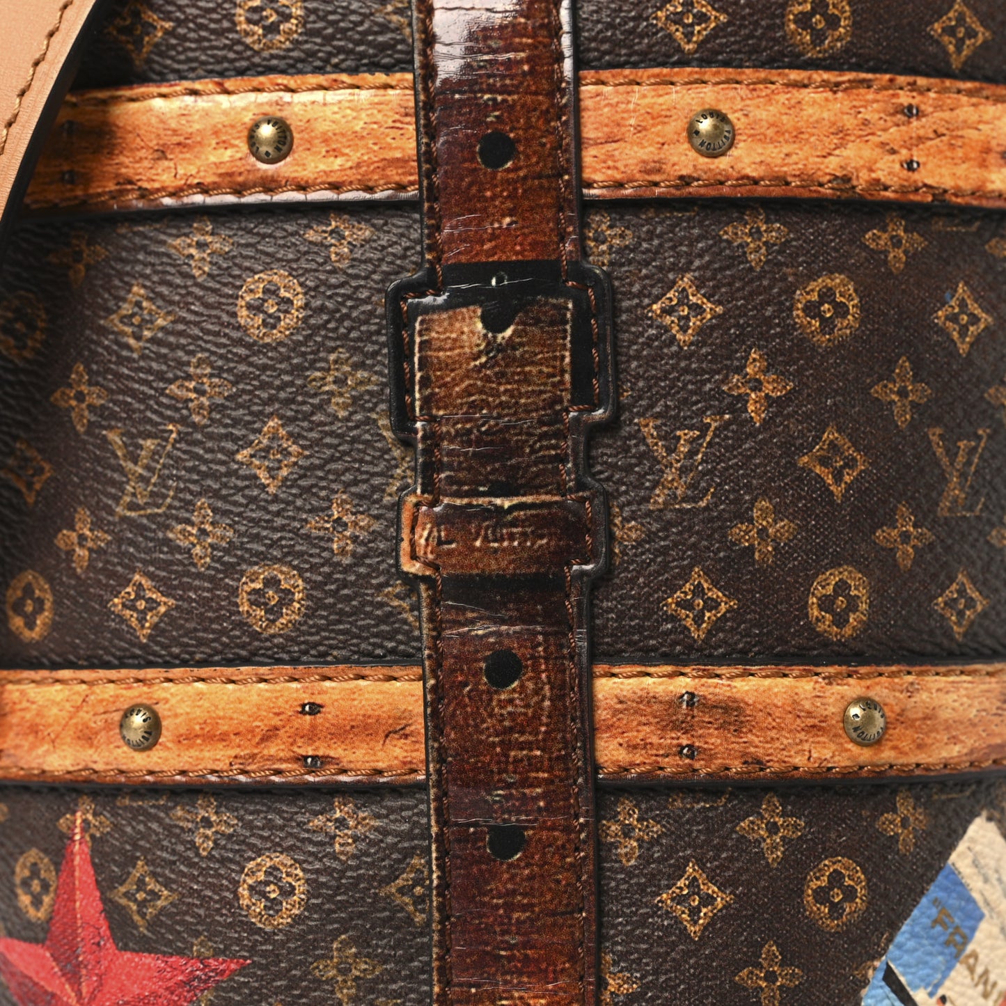Transformed Monogram Time Trunk Duffle Bag