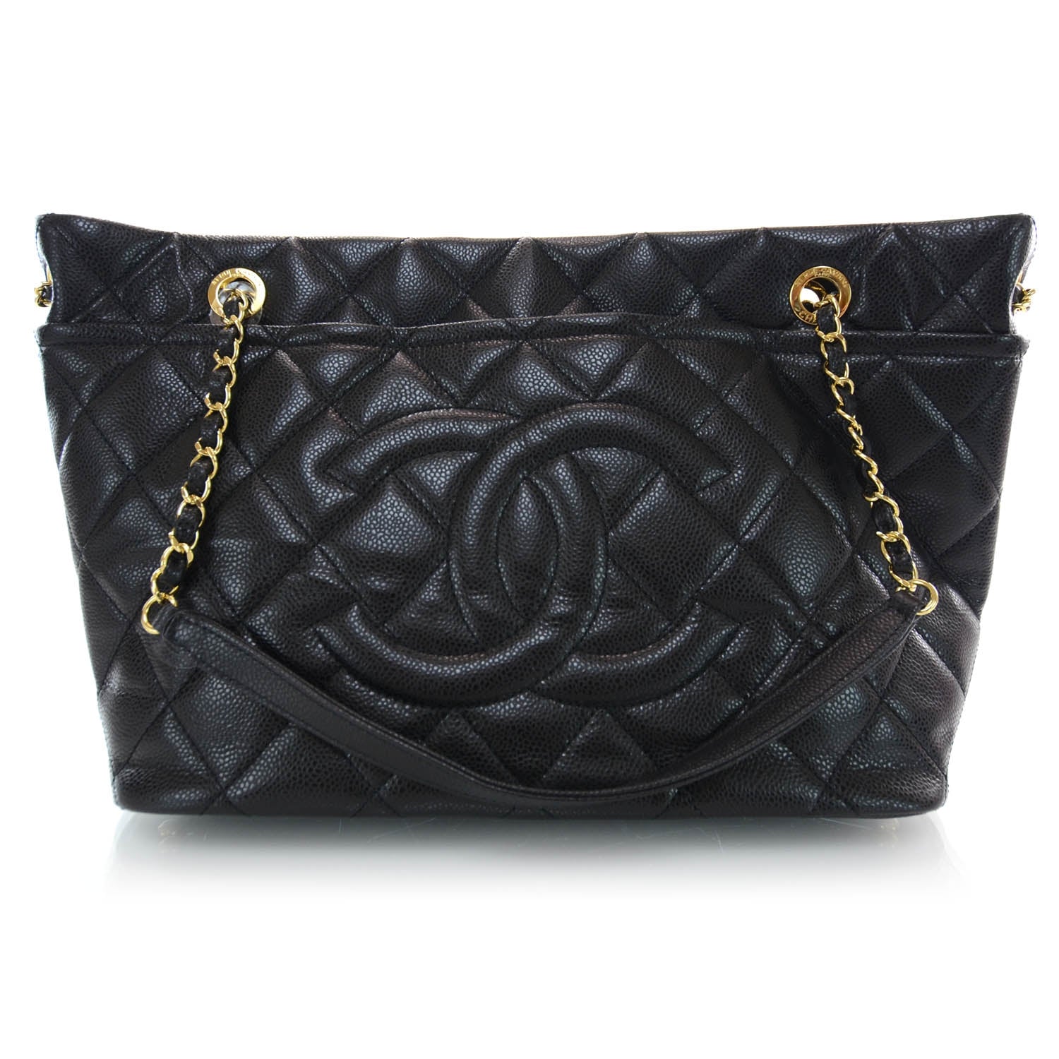 Chanel Caviar Timeless Tote Black 1 of 7