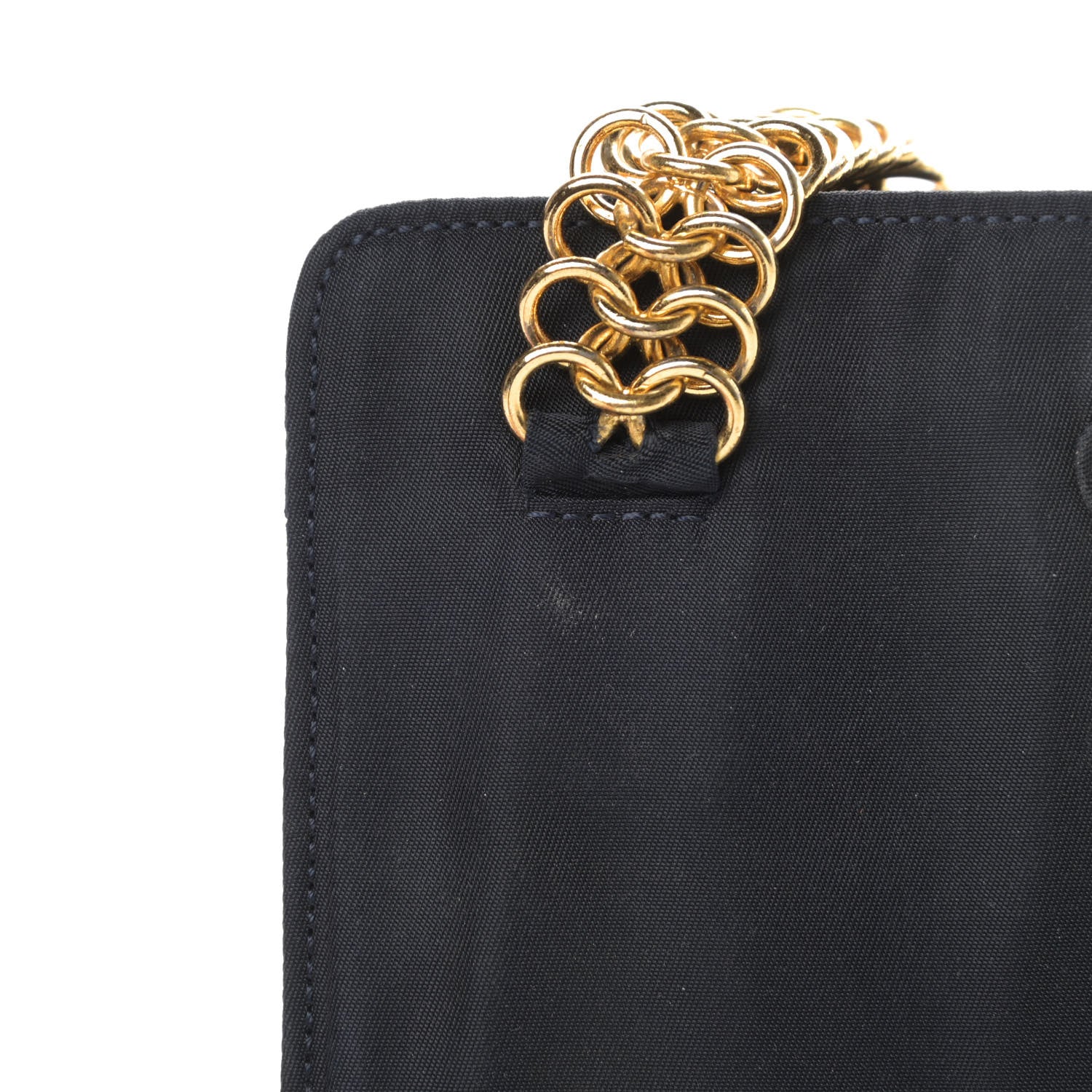 Prada Tessuto Nylon Chain Bag Black 11 of 11