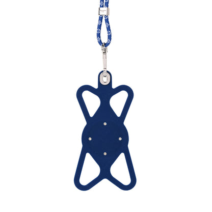 Louis Vuitton Monogram Silicone Louise Phone Holder Blue 3 of 4