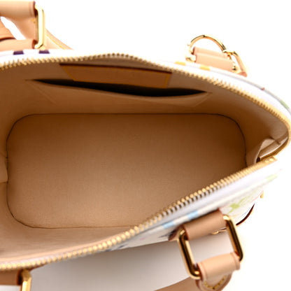 Louis Vuitton LV x TM Monogram Multicolor Alma BB White 5 of 11