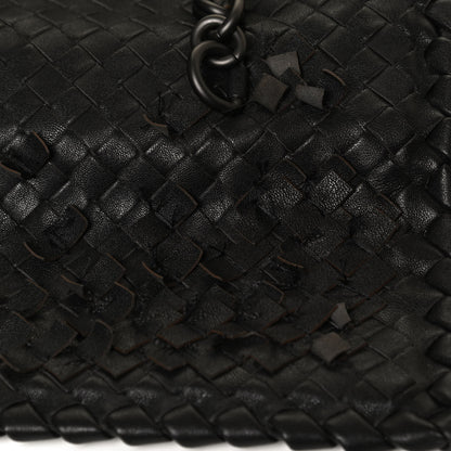 Bottega Veneta Nappa Intrecciato Fringe Flap Black 12 of 12