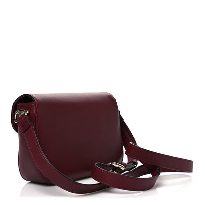 Gucci Arabella Calfskin Horsebit 1955 Soft Small Shoulder Bag Rosso Ancora 3 of 10