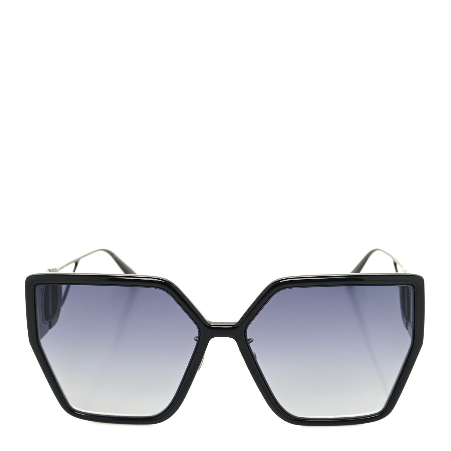 Christian Dior Rectangular 30 Montaigne 1 Sunglasses Black 2 of 7