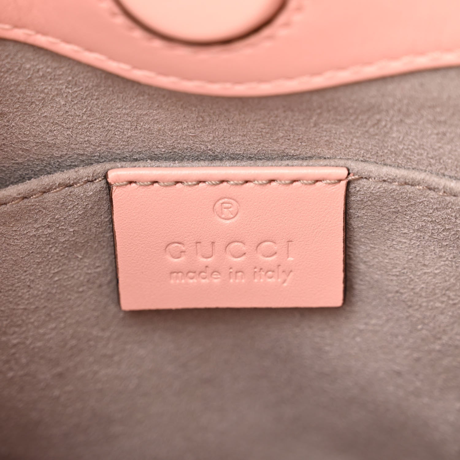 Gucci Nappa Bamboo Web Small Nymphaea Top Handle Bag Perfect Pink Mystic White 6 of 11
