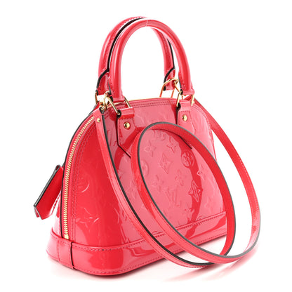 Louis Vuitton Vernis Alma BB Hot Pink 3 of 9
