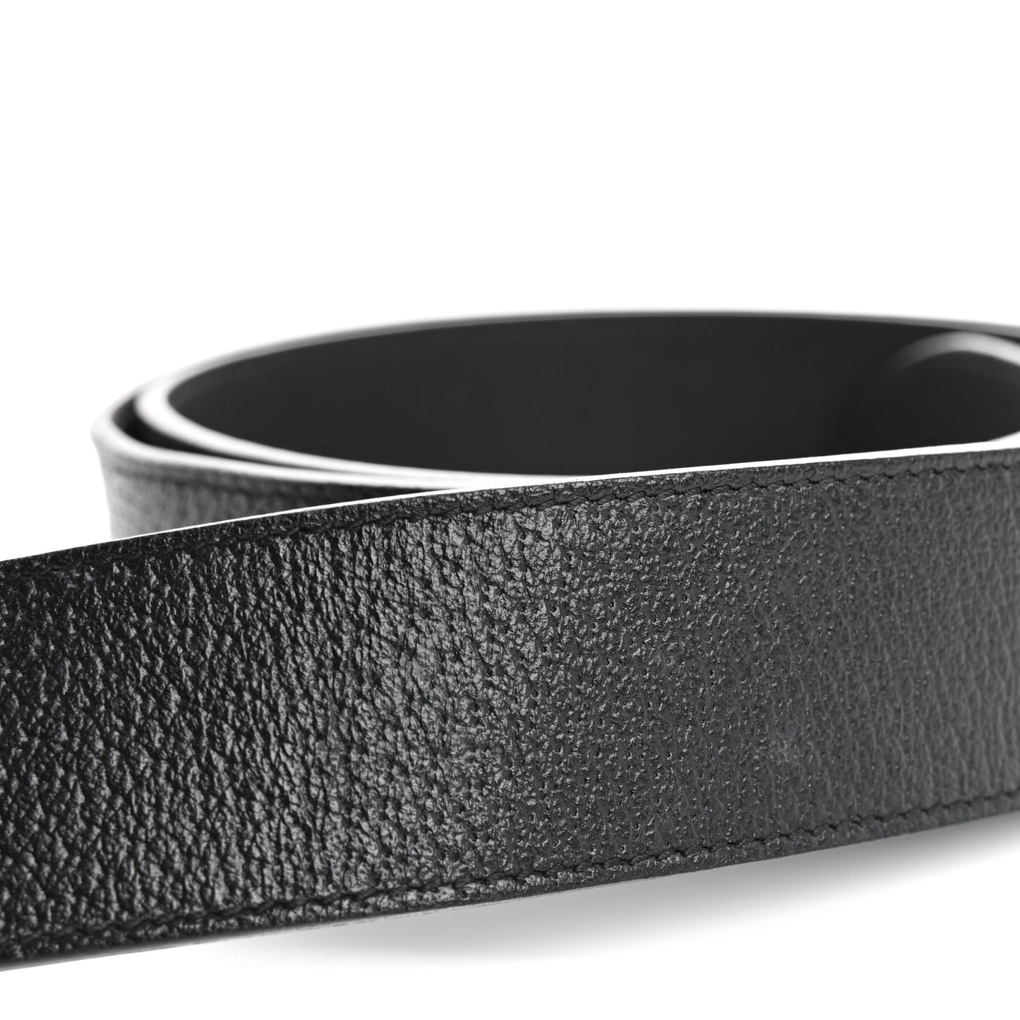 Calfskin Double G Belt 100 40 Black