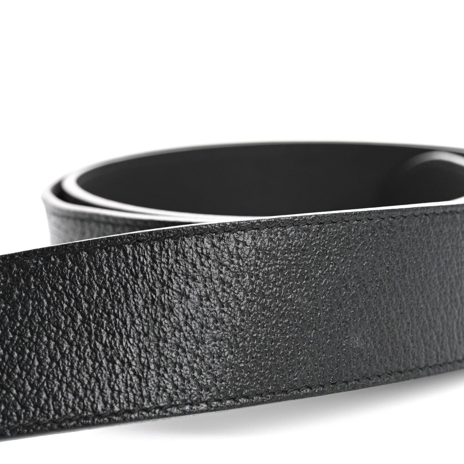 Gucci Calfskin Double G Belt 100 40 Black 7 of 8