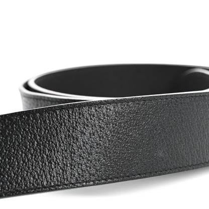 Gucci Calfskin Double G Belt 100 40 Black 7 of 8