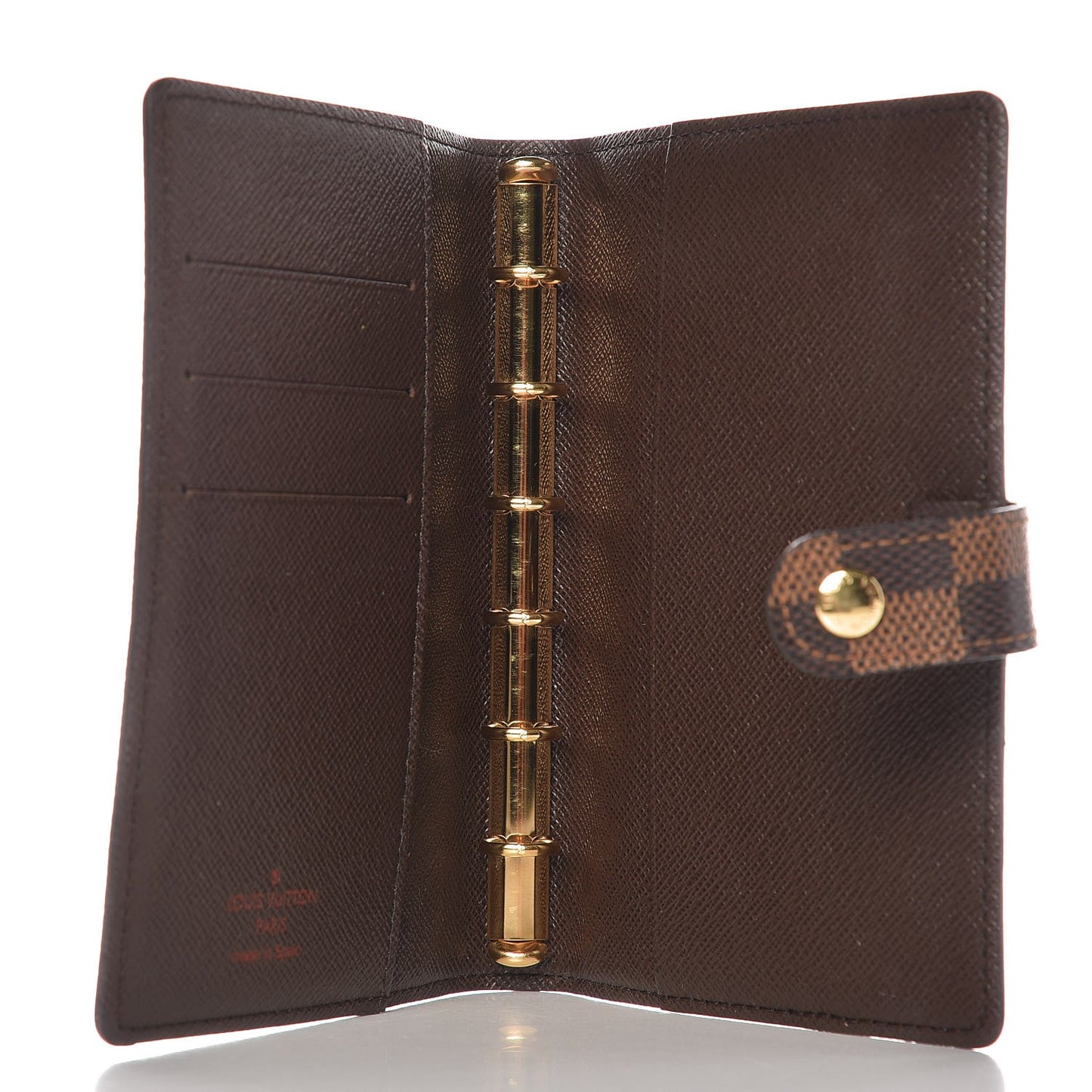 Damier Ebene Small Ring Agenda Cover