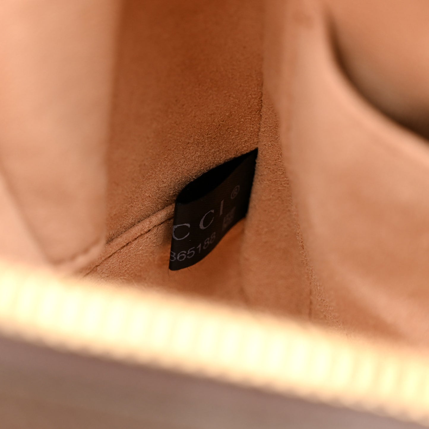 GG Supreme Monogram Mini Ophidia Top Handle Shoulder Bag Brown