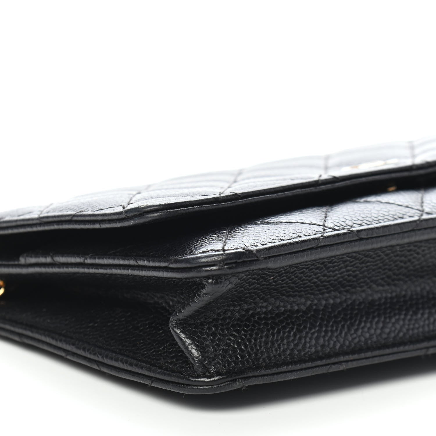 Chanel Caviar Quilted Wallet On Chain WOC Black 9 of 11