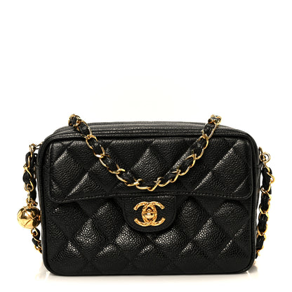 Chanel Caviar Quilted Camera Case Black 1 of 11