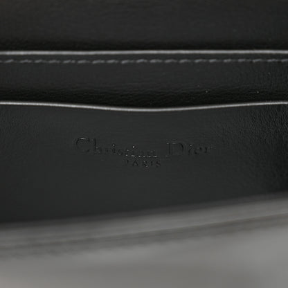 Christian Dior Patent Cannage Mini Pouch on Chain Black 6 of 10