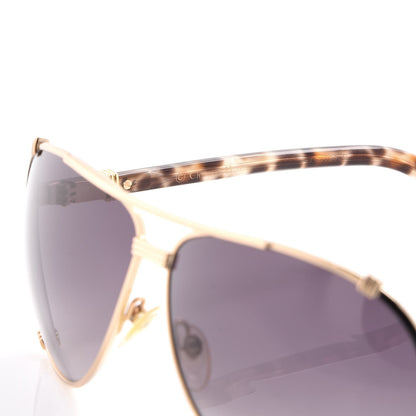 Christian Dior Chicago 2 Aviator Sunglasses Gold Grey 6 of 10