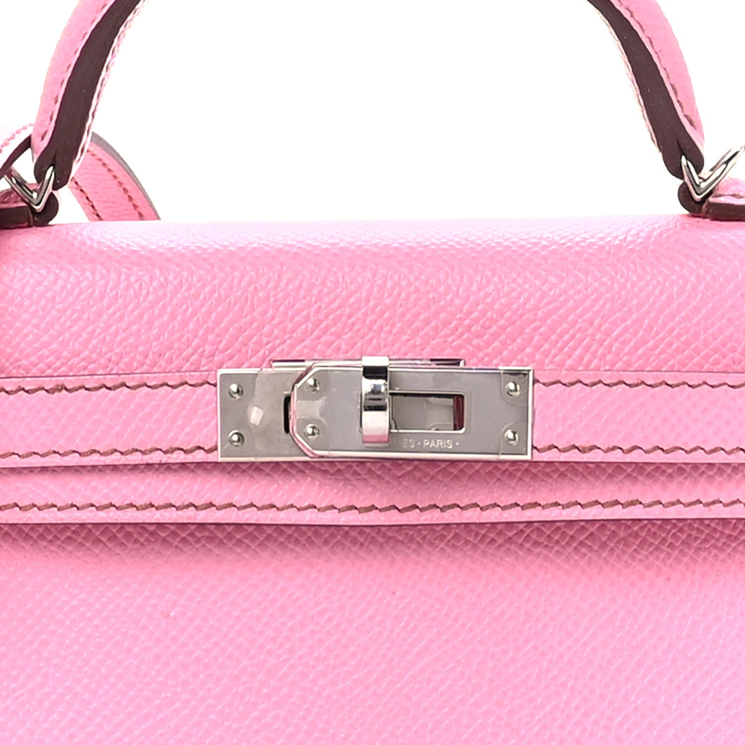 Hermes Epsom Mini Kelly Sellier 20 5P Pink 8 of 13