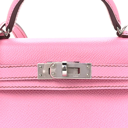 Hermes Epsom Mini Kelly Sellier 20 5P Pink 8 of 13