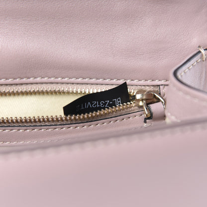 Valentino Garavani Vitello Small Glam Lock Rockstud Flap Poudre 13 of 14