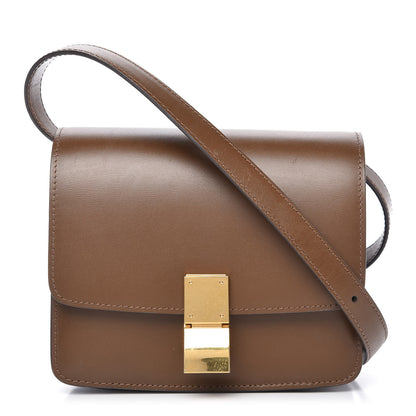 Celine Smooth Calfskin Small Classic Box Bag Camel 1 of 10