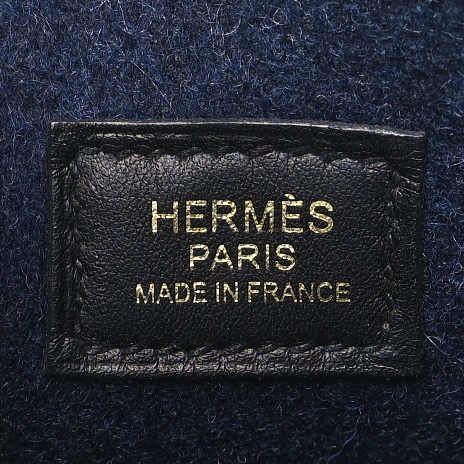 Hermes Feutre Swift Evelyne TPM Bleu Nuit Black 6 of 11
