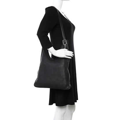 Hermes Taurillon Clemence Massai Cut Black 3 of 9