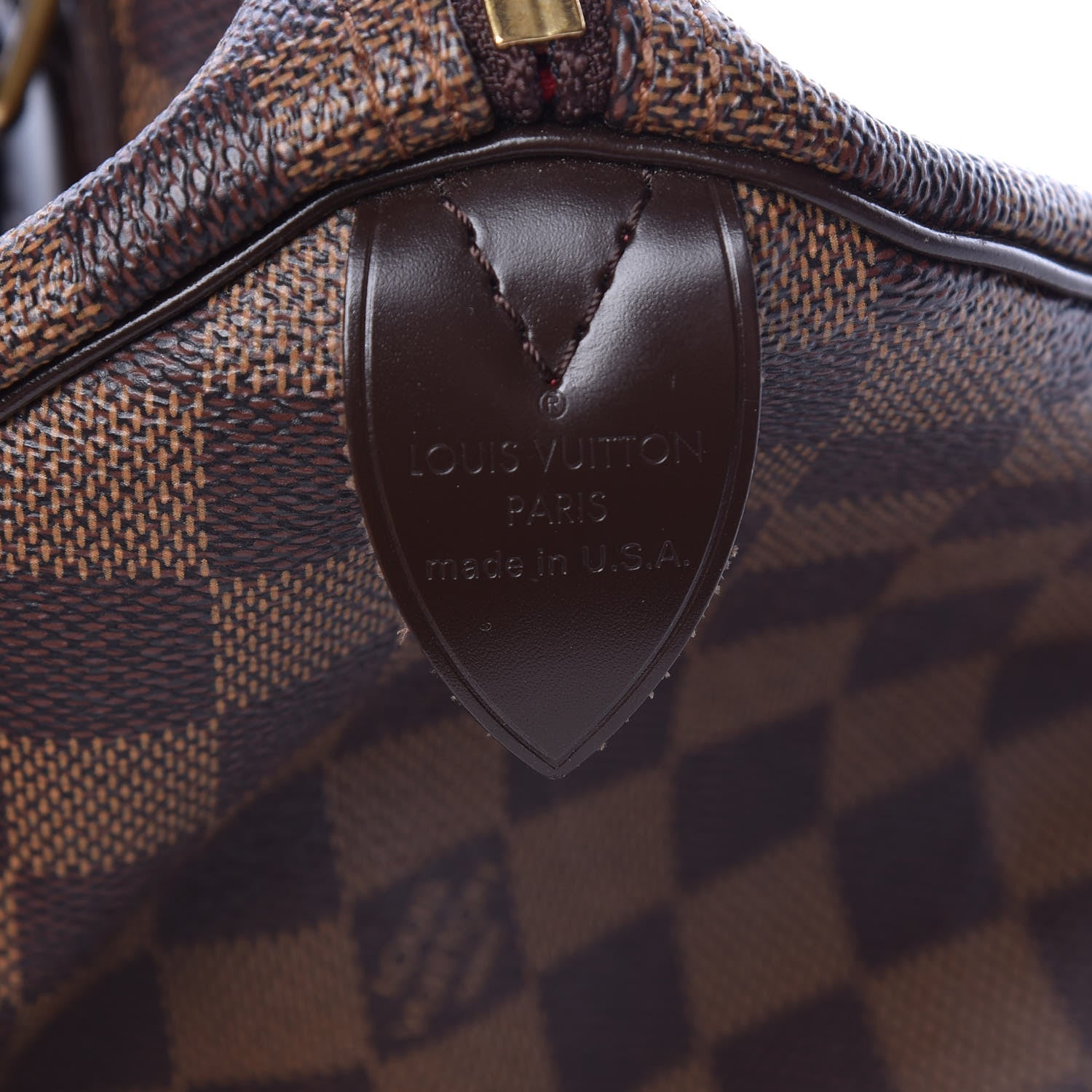 Louis Vuitton Damier Ebene Speedy 30 6 of 10