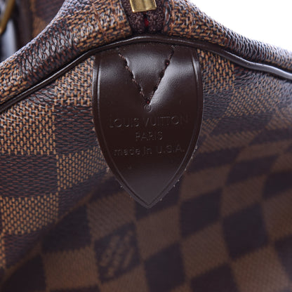 Louis Vuitton Damier Ebene Speedy 30 6 of 10