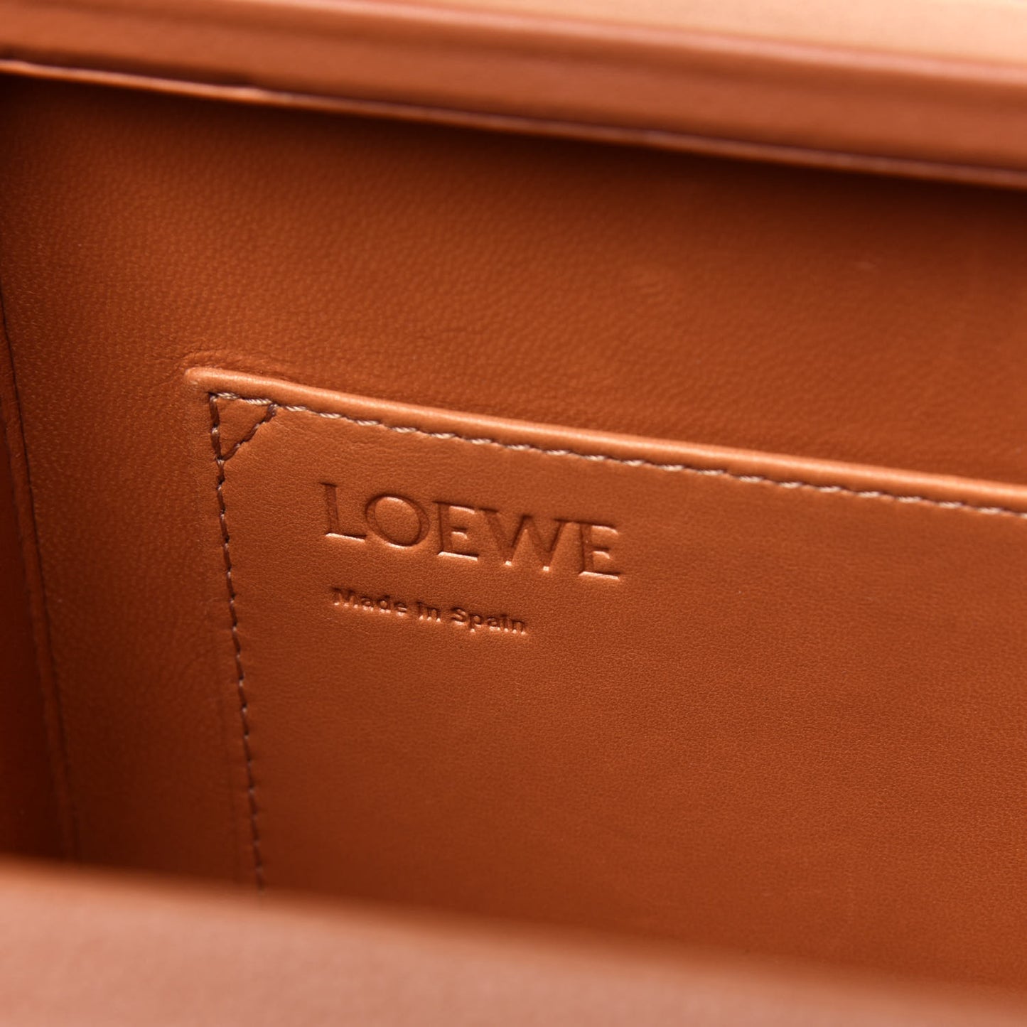 Calfskin Small Postal Bag Pastel Pink Tan