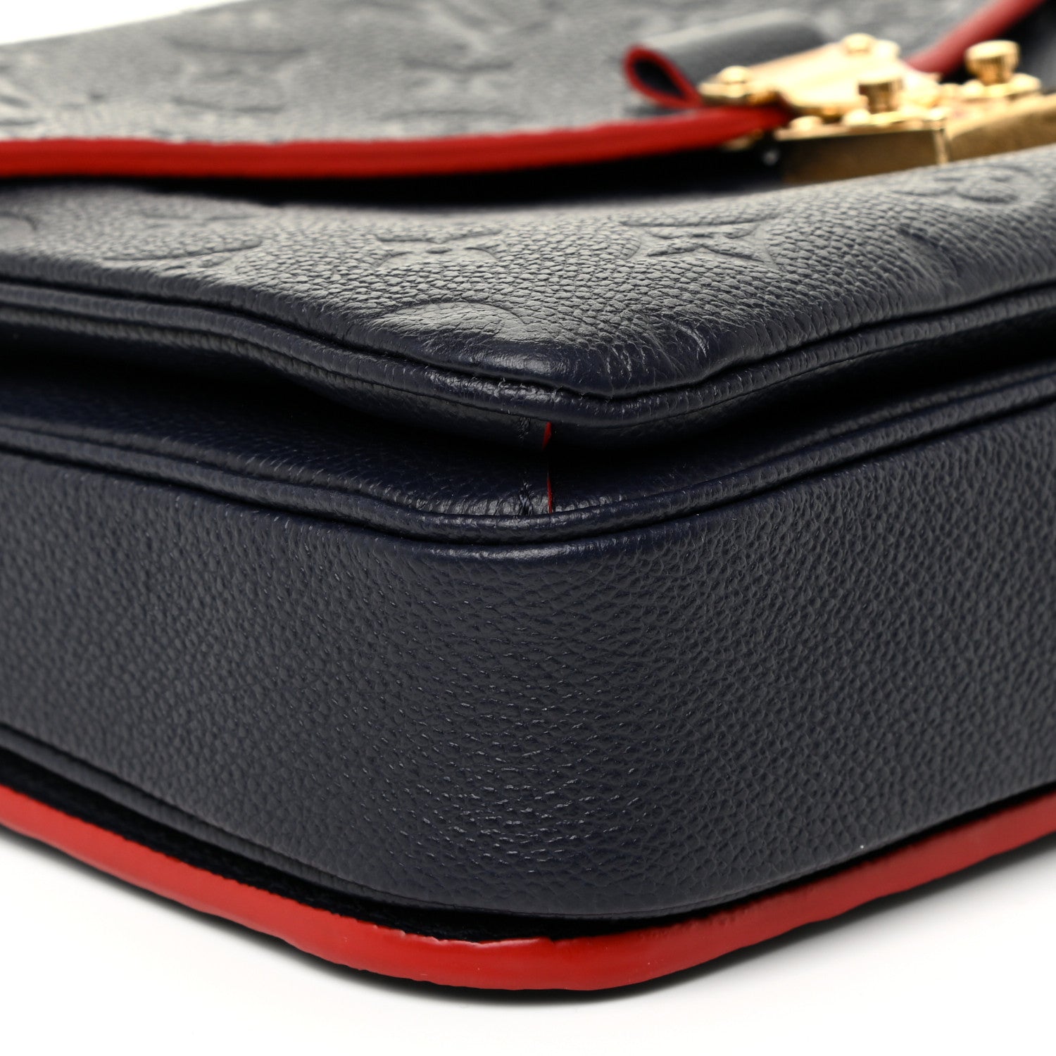 Louis Vuitton Empreinte Pochette Metis Marine Rouge 9 of 14