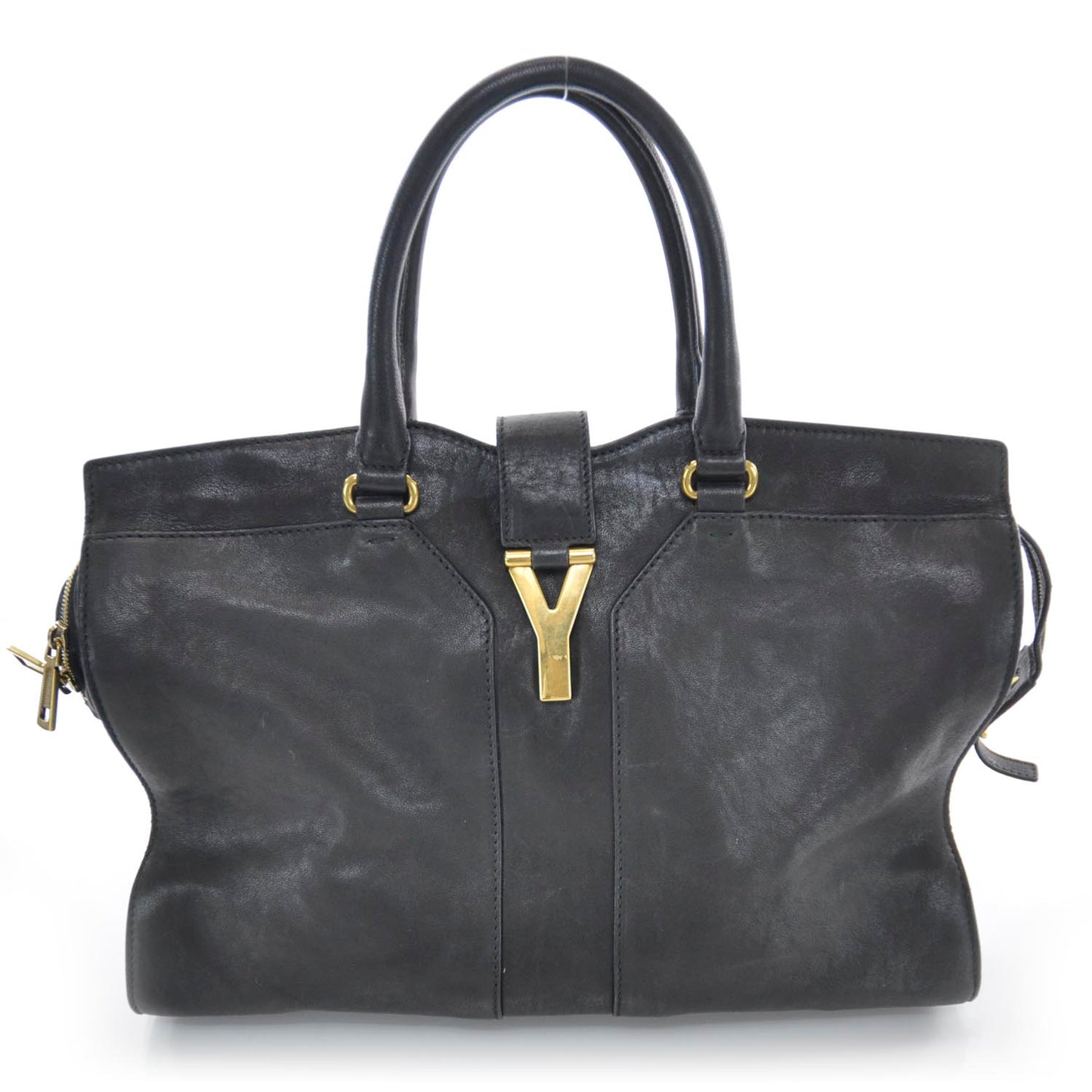 Leather Large Cabas Chyc Black