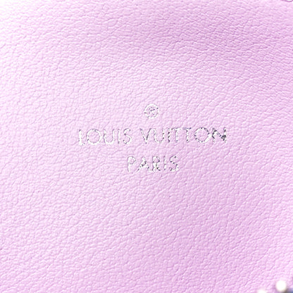 Louis Vuitton Epi Tropical Pochette Felicie Blue Rose 12 of 16