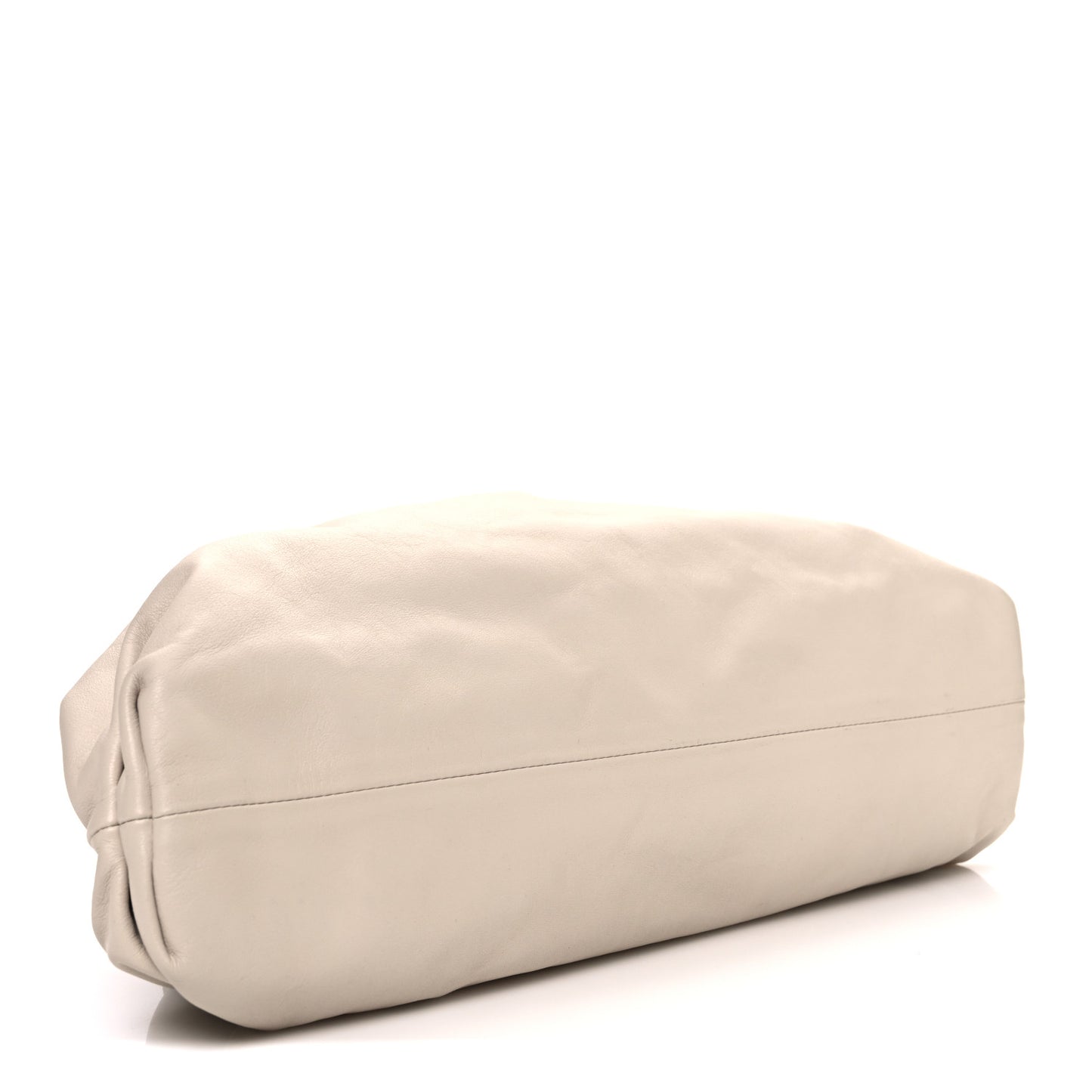 Smooth Butter Calf The Pouch Oversized Clutch Mist