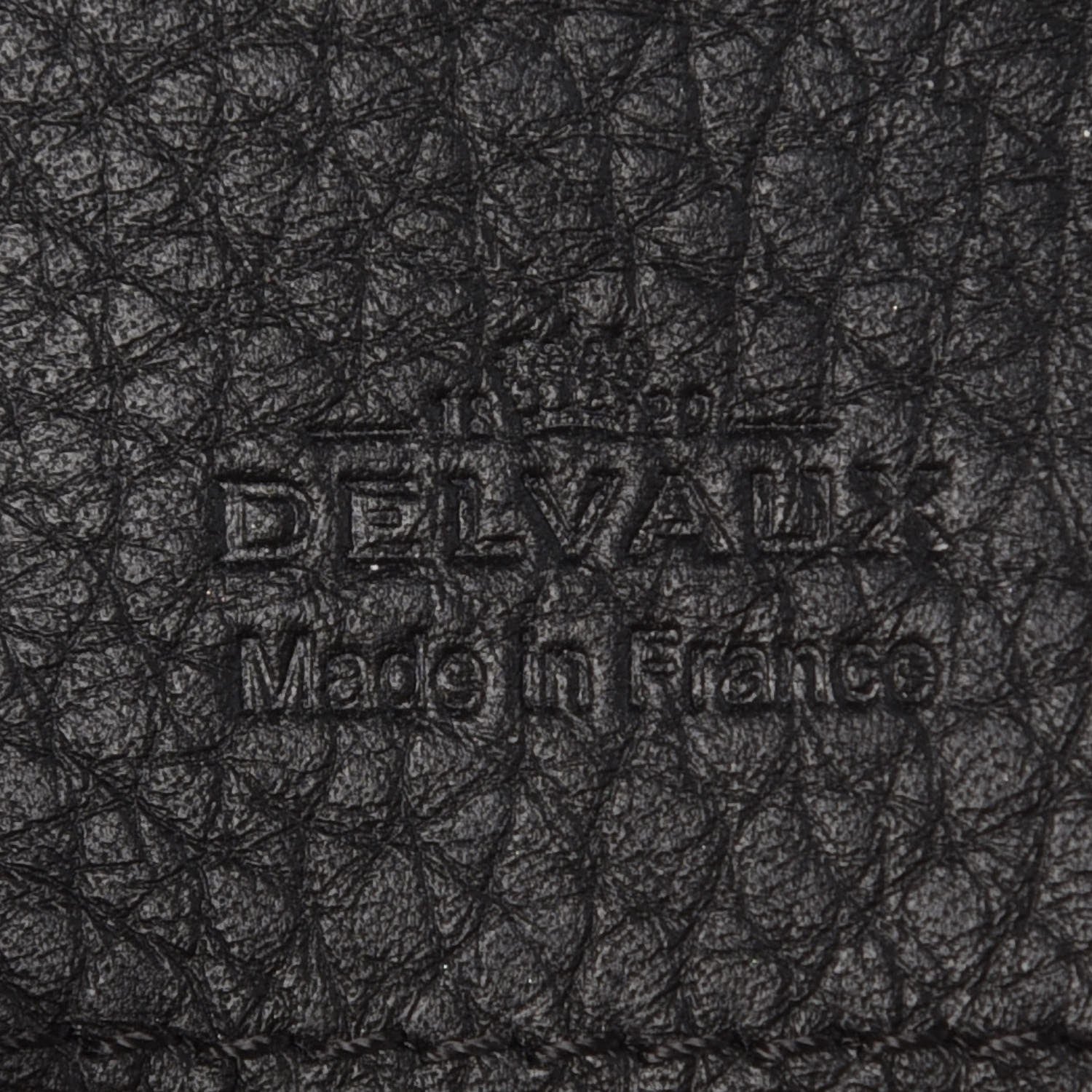 Delvaux Grained Bullskin Presse Card Case Black 6 of 7