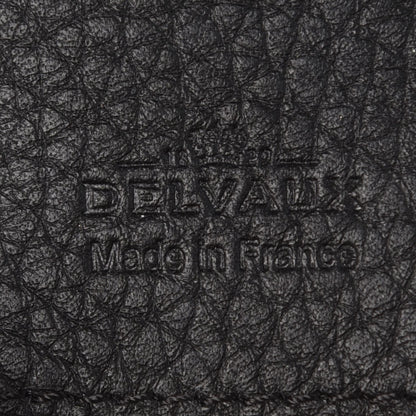 Delvaux Grained Bullskin Presse Card Case Black 6 of 7