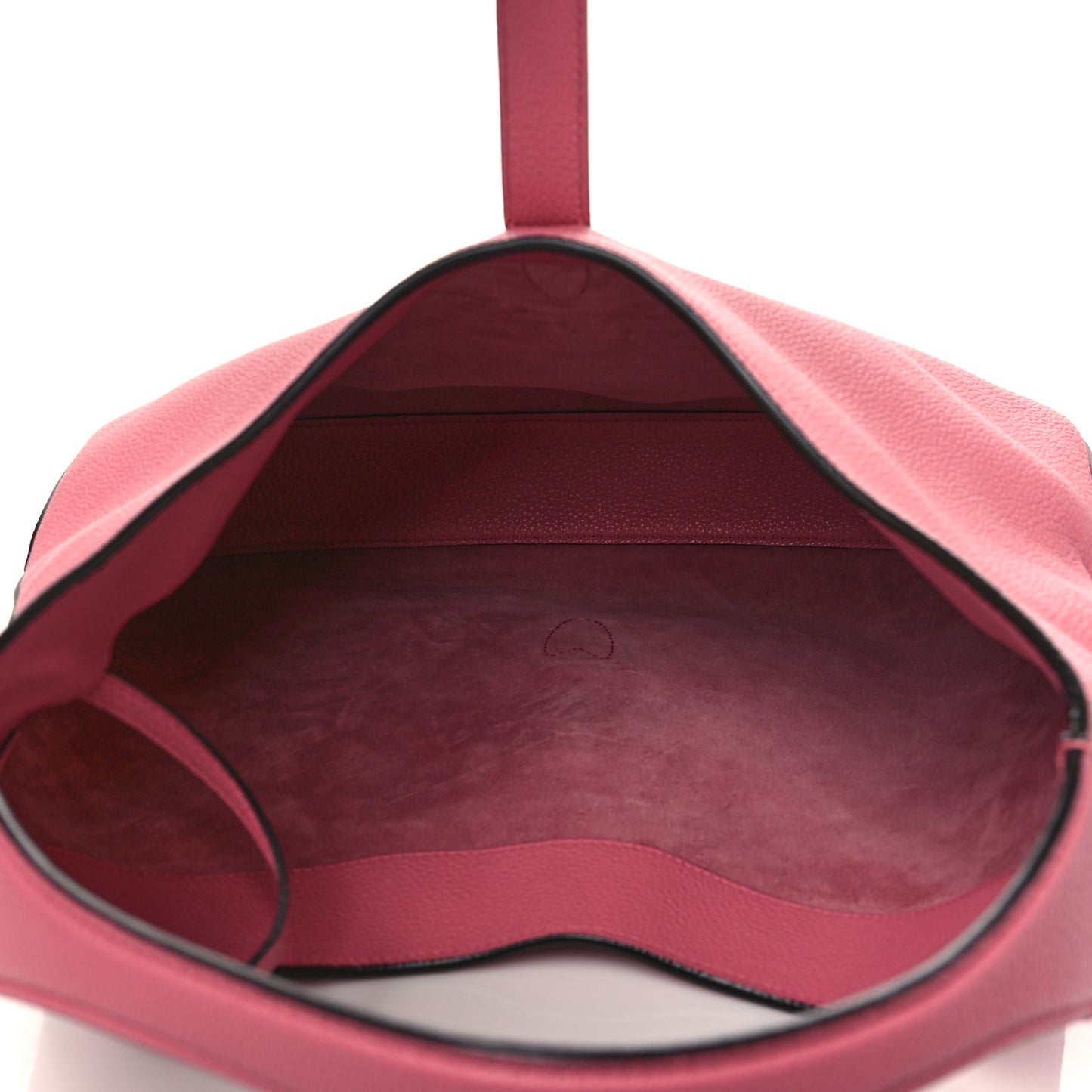 Soft Grained Calfskin Large Jackie Hobo Glossy Pink