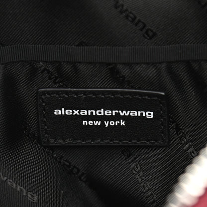 Alexander Wang Nylon Canvas Heiress Sport Shoulder Bag Burgundy 5 of 9