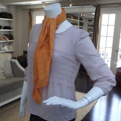 Louis Vuitton Silk Monogram Monaco Scarf Orange 2 of 4
