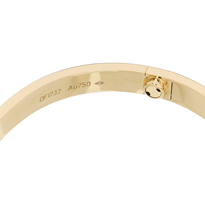 Cartier 18K Yellow Gold LOVE Bracelet 18 7 of 9