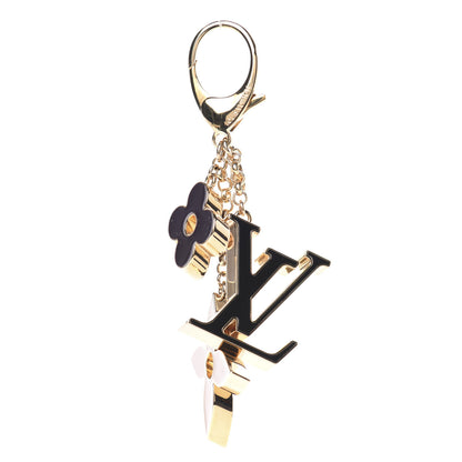 Louis Vuitton Fleur De Monogram Bag Charm Dore 1 of 4
