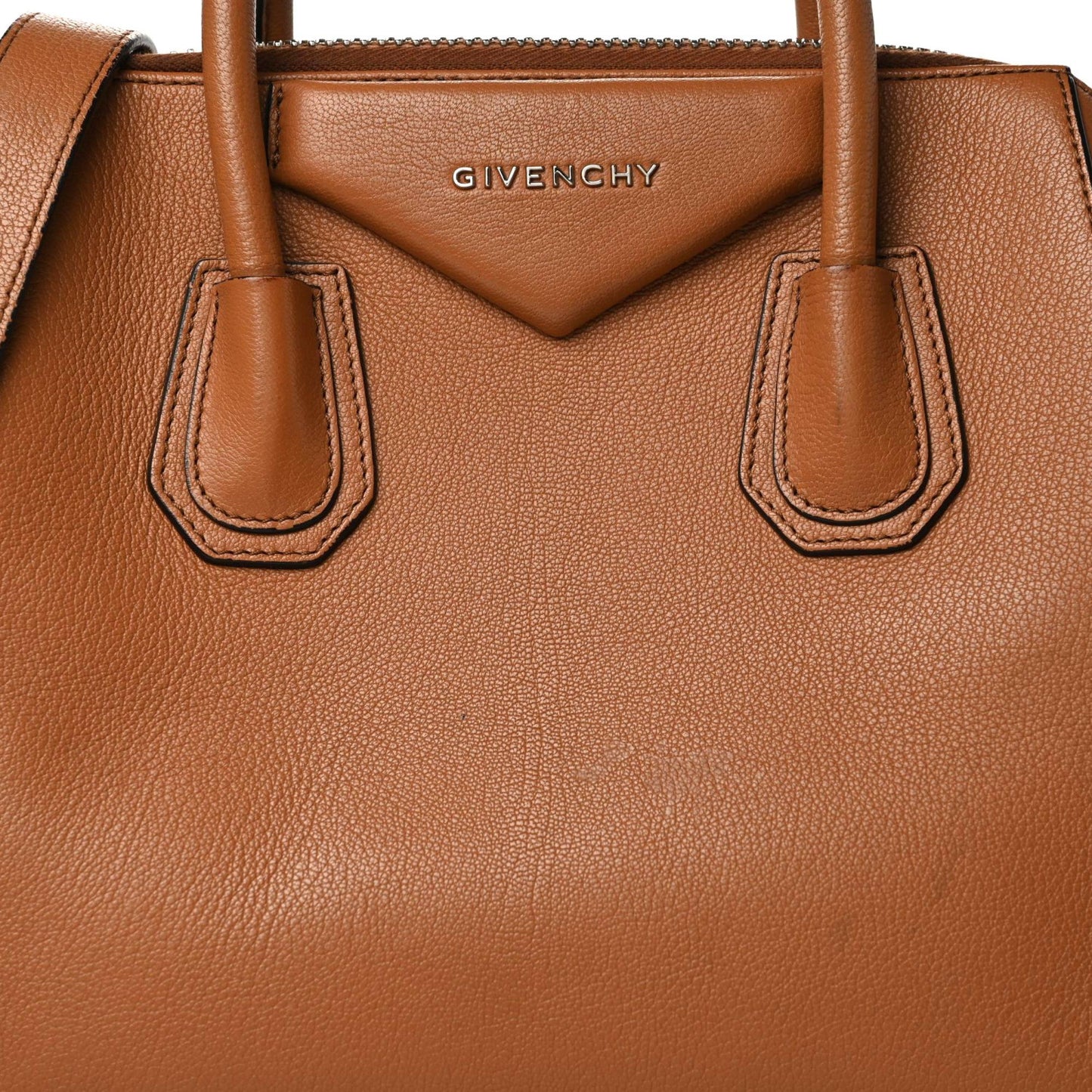 Sugar Goatskin Small Antigona Caramel